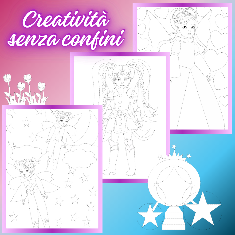 3 disegni tratti dal libro