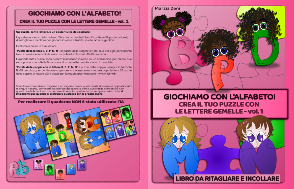 copertina e quarta di copertina del quaderno