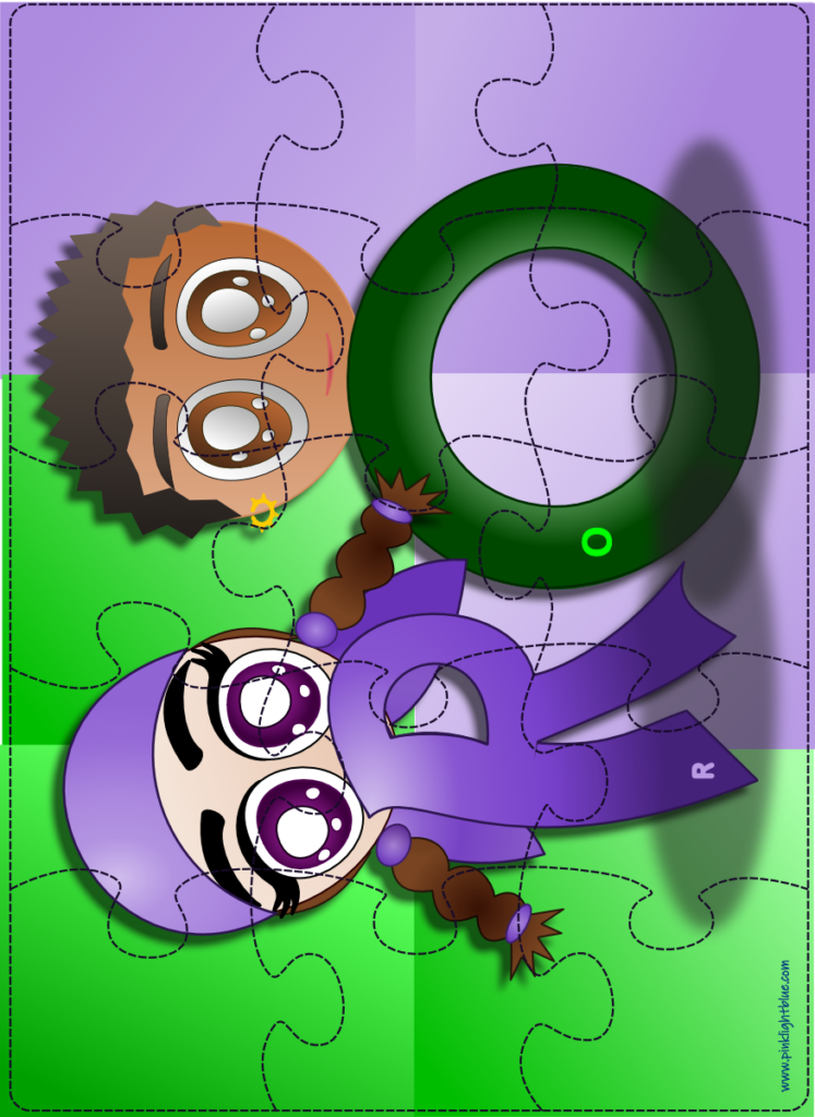 puzzle della coppia "RO"