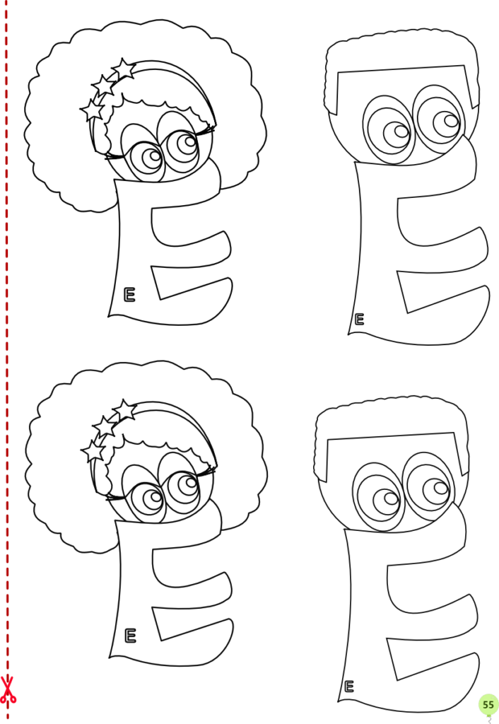 PAGINA di STICKER DA COLORARE GIGANTI