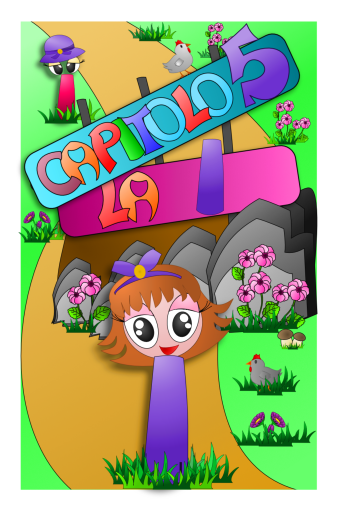 prima pagina del capitolo 5 - la "l"